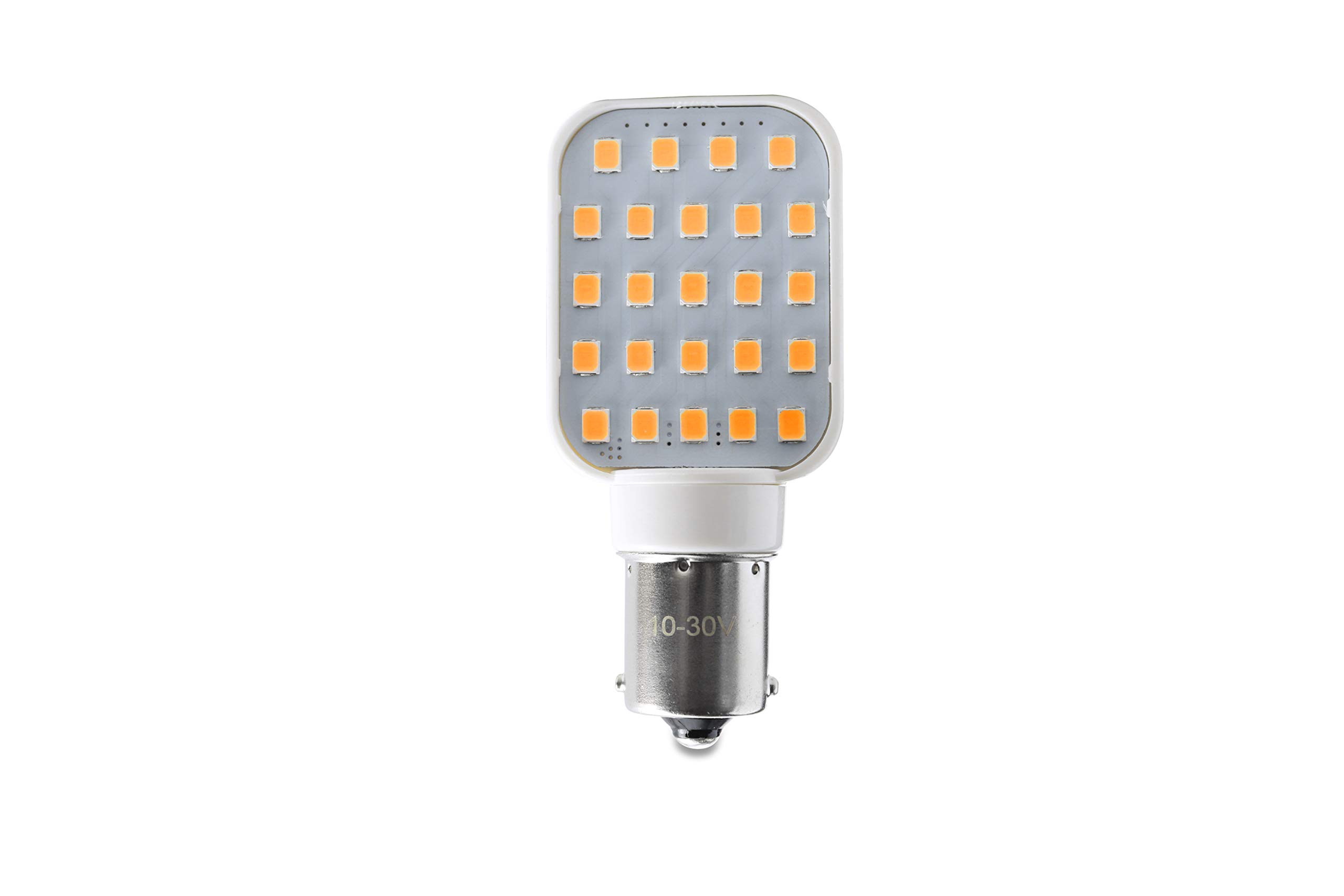Leisure LED 2 Pack RV Interior LED Light Rotating Bulb Super Bright 312 Lumen 1141 1156 BA15S 24-SMD Camper Trailer Lamp Bulb 10-30V Warm White (2-Pack) - Image 7