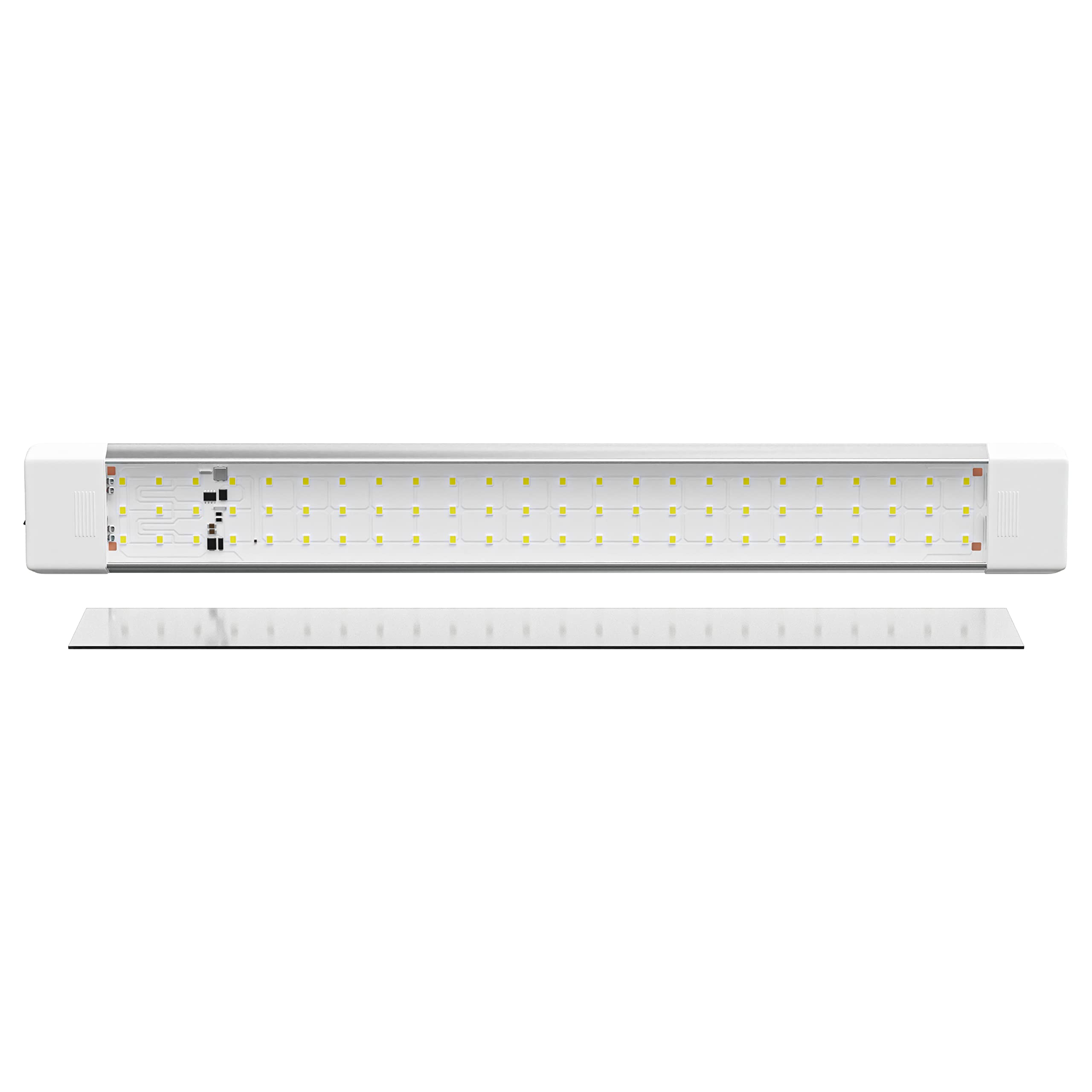 Leisure LED RV LED Ceiling Light Fixture with ON/Off Switch 18.5" 5000K Natural White12V/24V DC 1440 Lumen, LED Interior Light Fixture/Van Cargo Area Light for RV & Utility (18.5" 1440LM NW) - Image 7